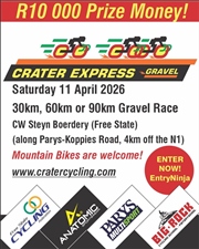 Crater Express Gravel Cycle Race
