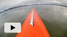 Jetty Island paddling race