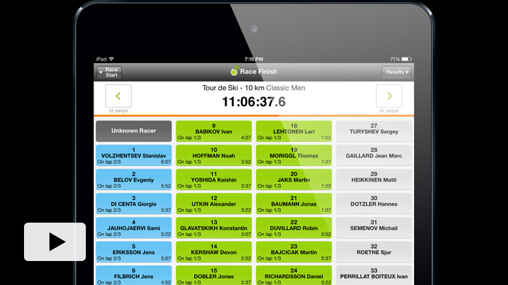 Split timing tutorial