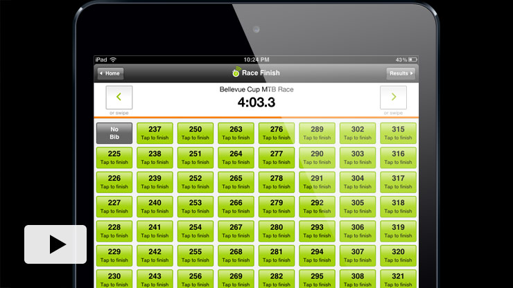 Webscorer timing tutorial